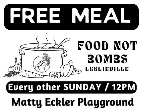 Food Not Bombs Leslieville Serve